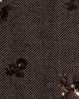 Allanah Sequined Trouser Beige/Black/Gold Flower Sequin Pants - Trousers L'Agence