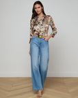 Scottie Wide Leg Anaheim Denim - Flare & Wide Leg L'Agence