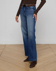 Scottie Wide-Leg Jean Gladstone Denim - Flare & Wide Leg L'Agence