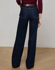 Nolan Patch Pocket Wide Leg Koval Denim - Flare & Wide Leg L'Agence