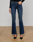 Cara Low-Rise Bootcut Jean Roxbury Denim - Flare & Wide Leg L'Agence