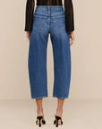 Mallis High Rise Bow Leg Jean Orwood