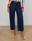 Mallis Bow-Leg Jean Hobart Denim - Cropped & Ankle L'Agence