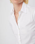 The Essentials Shirt White Top - Button Down Theshirt