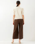 Iliana Puff Sleeve Sweater Cream Sweater - Cardigans Fifteen Twenty