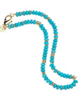 Gumdrop Beaded Necklace Turquoise Necklaces Jane Win
