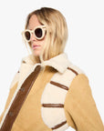 The Tripper Puffer Mixed Media Outerwear - Longsleeve Mother
