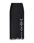 Tico Lace Midi Skirt Black Skirts - Midi L'Agence