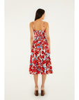 Sleeveless Midi Dress Cherry Blossom Dresses - Midi Farm Rio