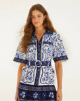 Porcelain Garden Mini Dress Off White Dresses - Short Farm Rio