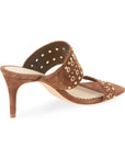 Sutton Mixed Hardware Dark Sepia Pumps - Low Cinq A Sept