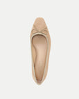 Cecile Suede Ballet Pump Sand Shoes - Pumps - Low Veronica Beard - Shoes 