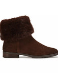 Katria Bootie Suede Espresso Boots - Booties Sam Edelman