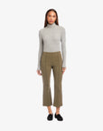 Sigourney Pintuck Pants Light Olive Pants - Trousers Fifteen Twenty