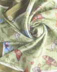 Jane Win Signature Silk Scarf Scarves Jane Win