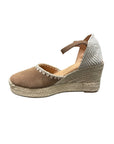 Emmy Vison Suede Wedges - Espadrille Cordani