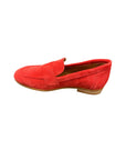 Ardelle Red Suede Flats - Loafer Cordani