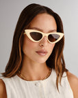 Hypnosis Ivory Sunglasses Le Specs