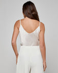 Lexi Camisole Silk White tank L'Agence