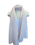 Solid Sheer Felted 40/80" Shawl Rosewater Scarves KAS