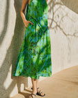 Coco Dream Satin Midi Skirt Skirts - Midi Lost Pattern NYC