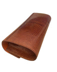 Lizard Classic Clutch Cognac Clutch W.Kleinberg