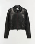 Freeman Leather Jacket Black Jackets - Blazers Simkhai