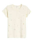 All Over Rodeo Tee Turtle Dove Multi Tops - Tees rag & bone