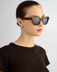 Majestic Black Polarized Sunglasses Le Specs