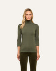 Aja Turtleneck Army Tops - Turtleneck L'Agence