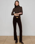 Aja Turtleneck Coffee Bean Tops - Turtleneck L'Agence