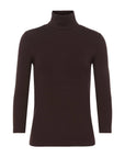 Aja Turtleneck Coffee Bean Tops - Turtleneck L'Agence