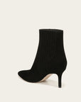 Lisa Suede Bootie Black Shoes - Boots - Booties Veronica Beard - Shoes