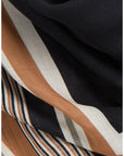 Lina Striped Scarf Olive