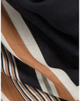 Lina Striped Scarf Olive Scarves rag & bone