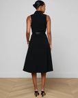 Kylo Shirt Dress Black Dresses - Midi L'Agence