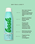 Bask SPF 30 Mineral Non-Aerosol Spray Beauty & Hair Bask Sunscreen