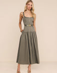 Rima Dress Smokey Olive