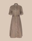 Callen Midi Shirt Dress Cardamom Dresses - Midi L'Agence