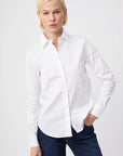 The Essentials Shirt White Top - Button Down Theshirt