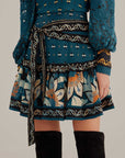 Mini Skirt Ainika Chill Blue Skirts - short Farm Rio 