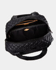Jim Travel Bag Medium Black Handbags - Tote & Satchel MZ Wallace 