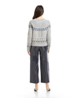 Astrid Cardigan Sweater Multi Blue Grey Sweater - Cardigans Fifteen Twenty