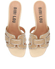 Holly Heeled Sandal Beige Sandals - Heeled Sandals Bibi Lou