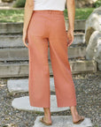 Limerick Wide Leg Carpenter Pant Canyon Denim - Flare & Wide Leg Frank & Eileen