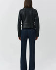 Freeman Leather Jacket Black Jackets - Blazers Simkhai