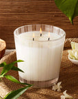 3 Wick Candle 21 oz. Bamboo Accessories - Candles & Diffusers - Candles NEST