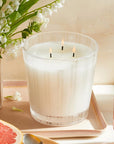 3 Wick Candle 21 oz. Grapefruit Accessories - Candles & Diffusers - Candles NEST