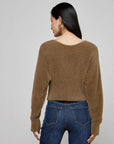 Antonella Crossover Sweater Driftwood Sweater - V-Neck L'Agence
