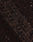 Thistle Sequined Cardigan Black/Java/Sequins Jackets - Blazers L'Agence